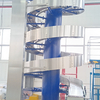Spiral Conveyor China Type at Conveyor na kung saan ang Linkup na may packing machine