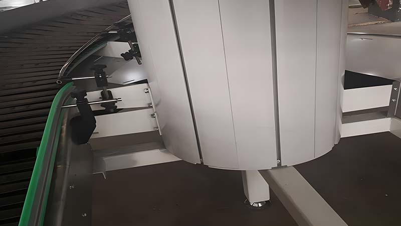 400mm Plastik Zincirli Dikey Spiral Konvey&ouml;r