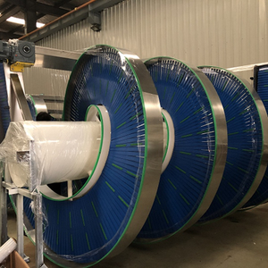 Chain spiral conveyor na may infeed belt conveyor maliit na uri