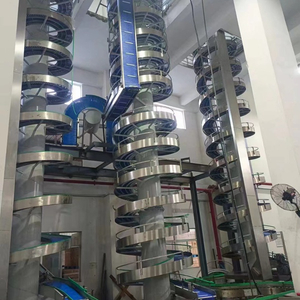 Sina spiralis TRADUCTOR catena spiralis convyeor plastic spiralis TRADUYOR transitus spirae TRADUYOR